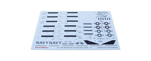 Galaxy 1/48 EA-18G Growler Anthology Part 2/1/4/6 Decal & Mask for Meng Model - 第 45/46 張圖片
