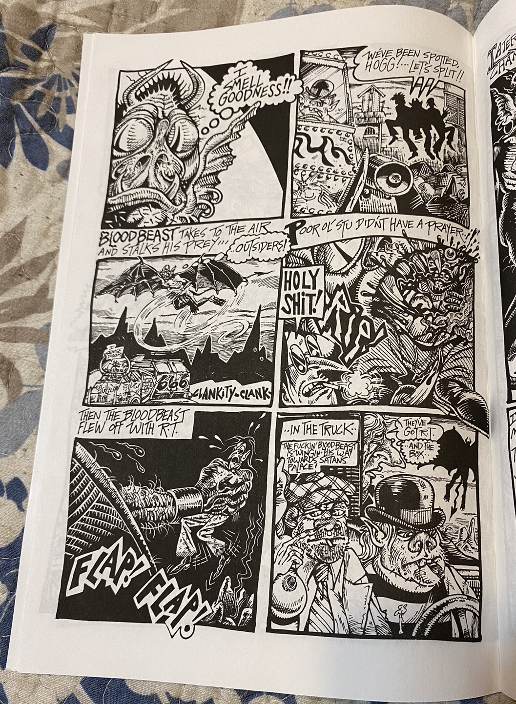 Kingdom of Evil #1 1st Print 1992 Outsider Comix S. Clay Wilson ...