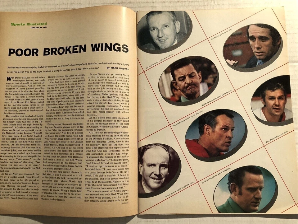 1971 Sports Illustrated BALTIMORE COLTS vs COWBOYS Super Bowl V Set Lot of 2  - Image 3 of 4