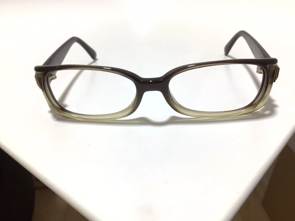 Marco de gafas vintage VERSACE para damas MEDUSA/CRISTALES DORADOS (54-17 130) Foto 4 de 4