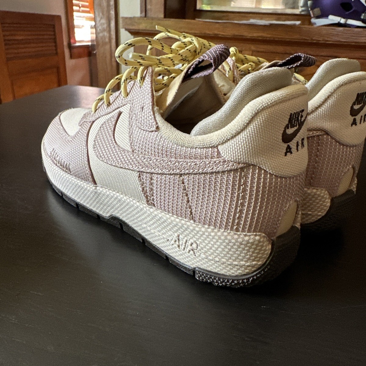 Nike Womens Air Force 1 Wild, Size 8.5, Sesame Brown, FB2348