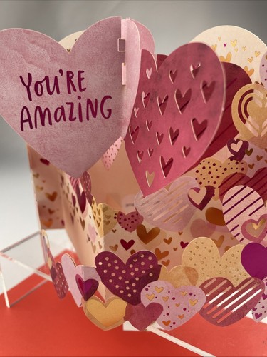NEW American Greetings Valentine's Day Magic Moments 3D Pop-Up Card + ❤️seal - Picture 6 of 12