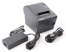 Epson Thermal Receipt Printer, Charcoal New