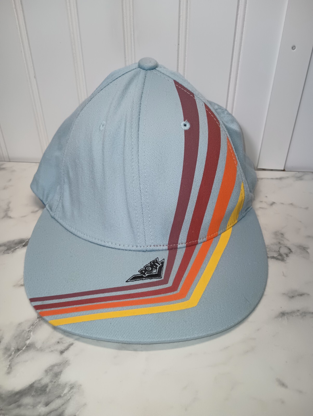 Cappello Pony Flex Fit Adulto Unisex Blu Cappellino TAGLIA M L Usatoe Ottimeioni