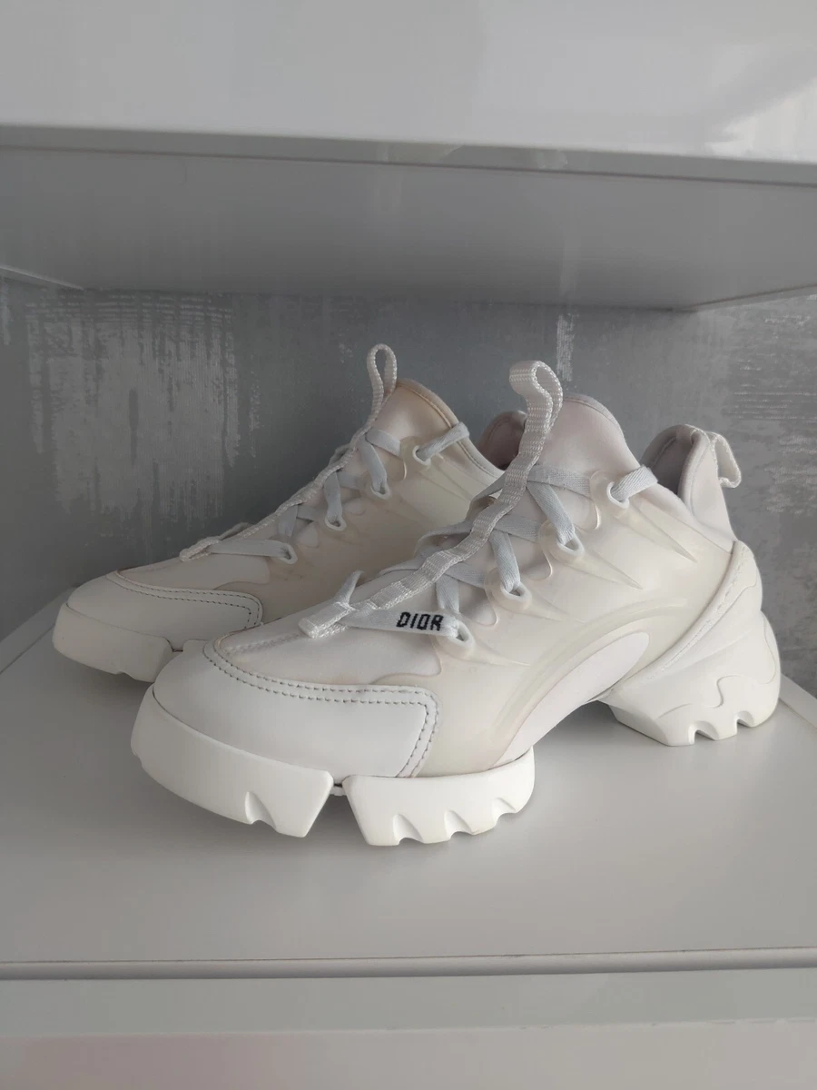 Christian Dior D Connect Shoes Sneakers Trainers Leather Rubber Technical Fabric