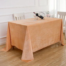 Luxury Velvet Table Cloth Rectangular Tablecloth Dining Decor Table Cover Decor