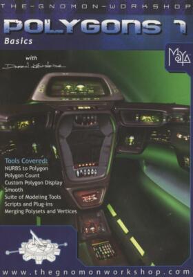 Polygon 1: Basics for Modeling DVD VIDEO TRAINING model type game asset creation