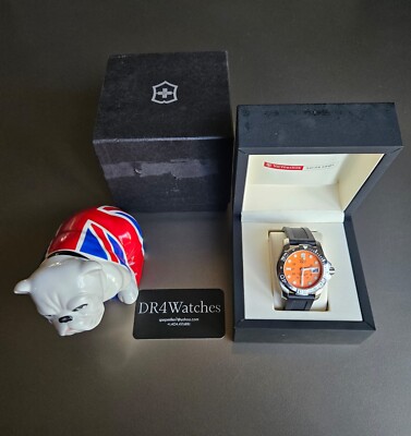 Victorinox Dive Master 500 Orange on Rubber w/ Box; Excellent +