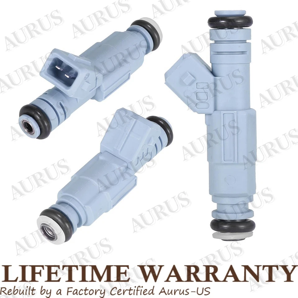 Juego de 5 inyectores de combustible OEM BOSCH para 1999-2006 Volvo C70 V70 S60 S80 2,3 L 2,5 L I5 Foto 4 de 4