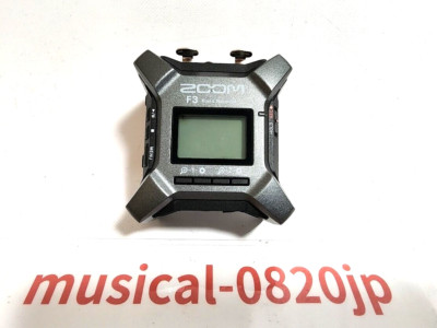 Zoom F3 MultiTrack Handheld Field Recorder 32-bit FLOAT