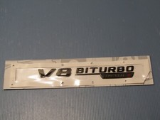 Mercedes AMG GT X290 Chrom Emblem V8 Biturbo Original A2908173700 Ref B1-2501-57 Mercedes AMG GT X290 Chrom Emblem V8 Biturbo Original A2908173700 Ref B1-2501-57