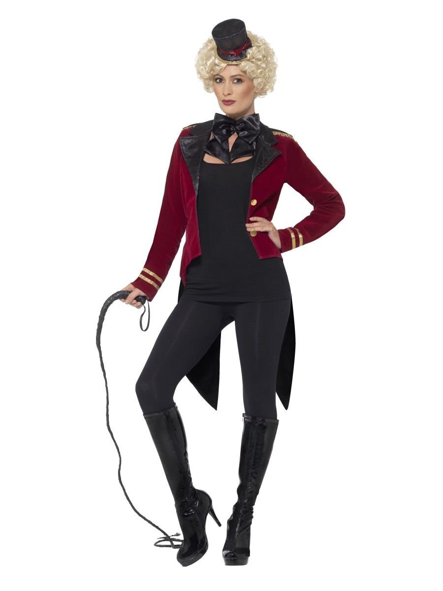 Smiffys Ringmaster Costume, Red (Size L)