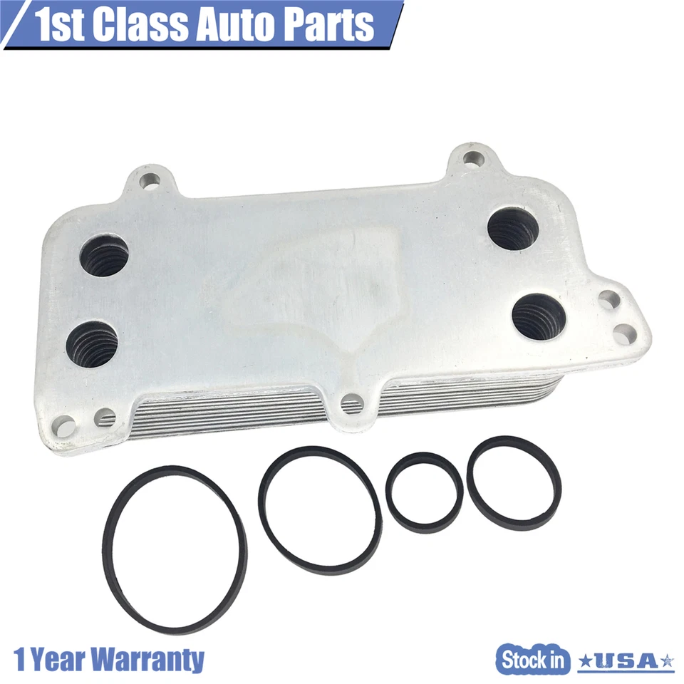 Diesel Oil Cooler W/ O-Ring For 2004-2010 Volkswagen Touareg 2.5 TDI 070117021D Foto 3 de 4