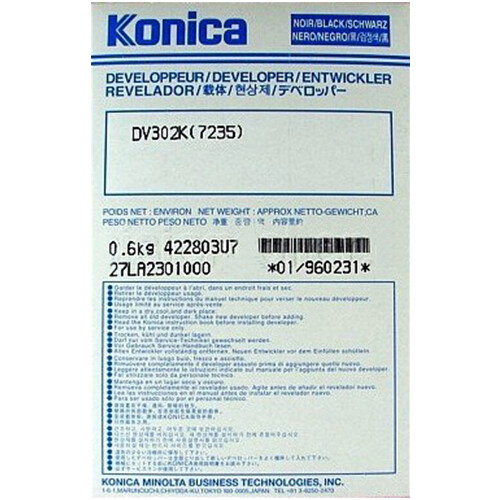 Konica Minolta 7235 schwarz Original-Zubehör-Hersteller Entwickler (200.000 Kapazität) - Bild 1 von 1