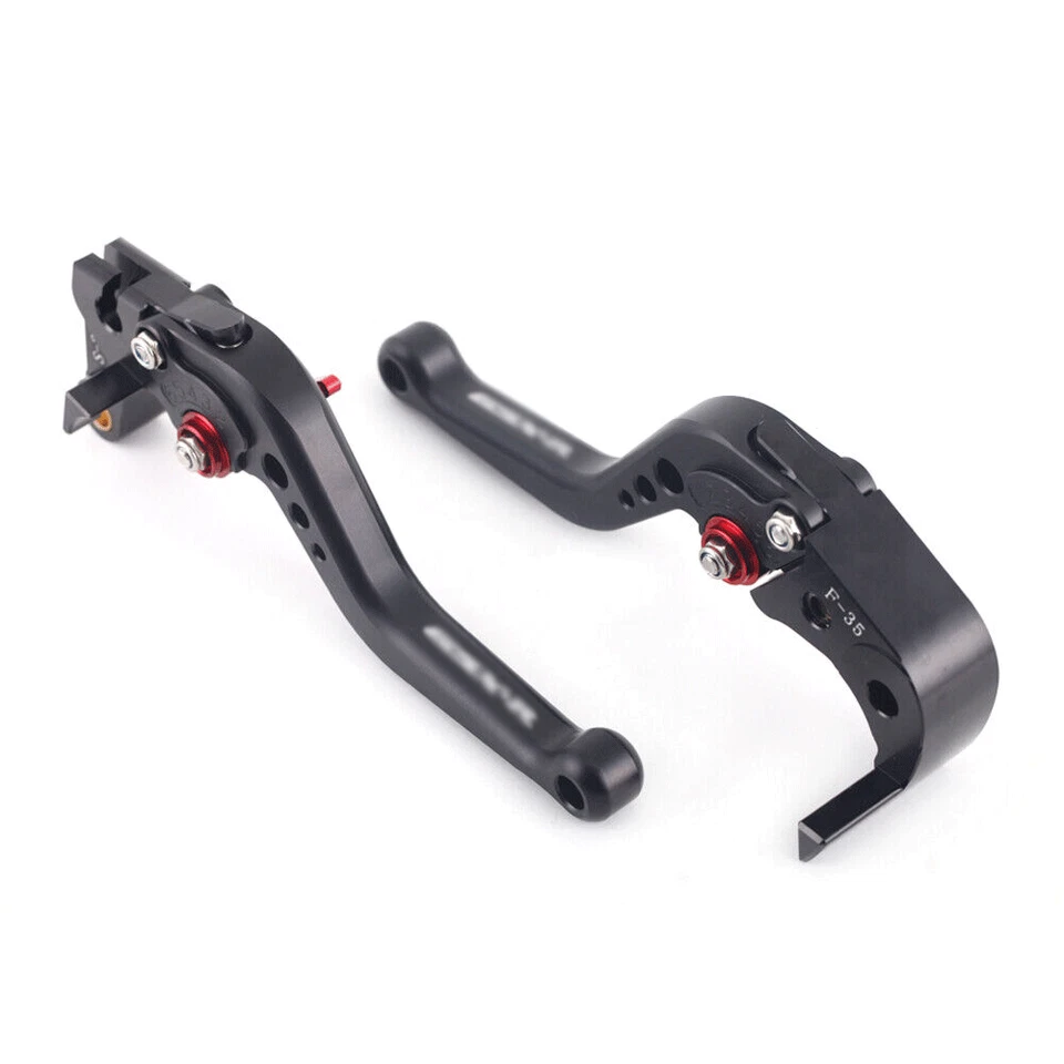 Palancas de embrague de freno cortas para SUZUKI GSXR600 GSX-R 750 GSXR 1000 GSXR 600/750 Foto 3 de 4