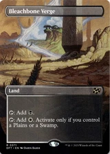 Bleachbone Verge BORDERLESS Aetherdrift Magic MTG NM
