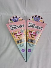 New Two Disney Munchlings Single Serve Series 1 Mickey Scented Mystery Plush Box
