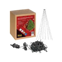 Idena 280Er Led Lichterkette Newtec ÜBerwurf FüR 2 M Weihnachtsbaum Warmweiß