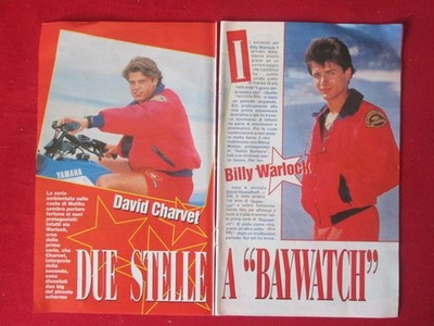 CLIPPING AUSSCHNITT DAVID CHARVET BILLY WARLOCK 1994 - 4 FASSADEN [MV19M-7]