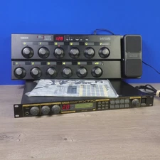 Yamaha FX770 Guitar Effects Processor + MFC10 MIDI Foot Controller Tested VGC