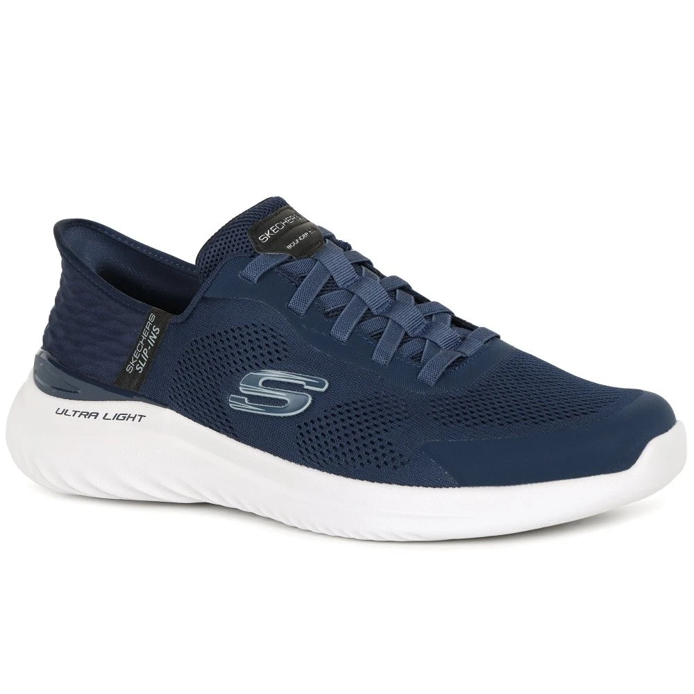 Skechers Slip In Bounder Mens Wide Fit Trainers