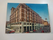 Cartolina Piacenza Via Cavour Palazzo Delle Gallerie Auto Fiat D'epoca