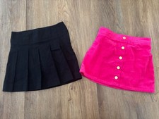 The Childrens Place Black Pleated Skirt Girls Size 6