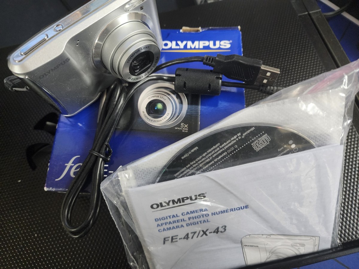 Olympus FE FE-47 14.0MP Digital Camera - Black for sale