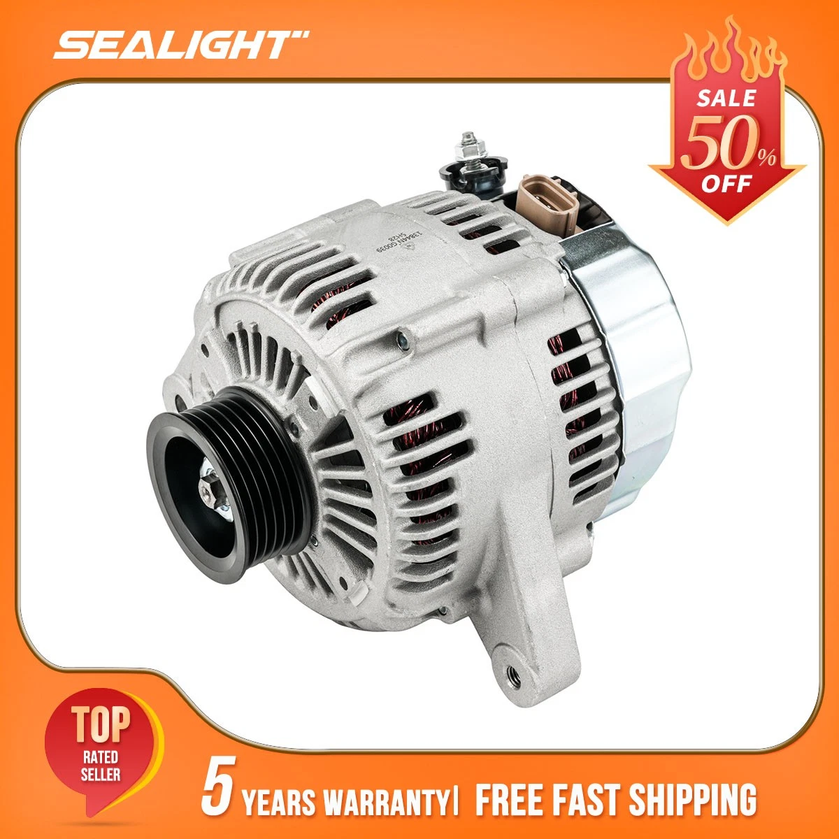 ECCPP Alternator For Lexus RX300 1999-2003 3.0L – 100A 12V Clockwise – New