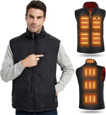 8-Zone Electric Heated Vest for Men Women - Stay Warm This Winter