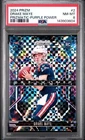 2024 PANINI PRIZM PRIZMATIC PURPLE POWER #2 DRAKE MAYE ROOKIE RC 15/49 PSA 8
