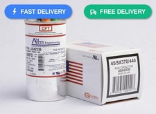 45 5 uf/Mfd Round Dual Universal Capacitor AmRad USA2236 - Used for 370...