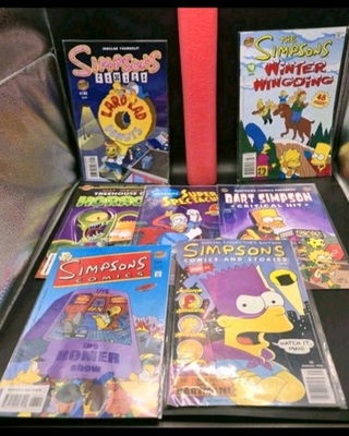 #ad Simpsons Comics Lot Of 7 $34.99
