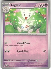 Togetic 084/197 SV03: Carta Pokémon Fiamme Ossidiana TCG Near Mint