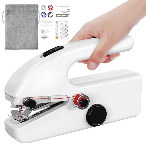 Handheld Sewing Machine, Hand Held Sewing Machine for Adults, Portable Small ...