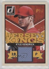 2014 Panini Donruss Jersey Kings Kyle Kendrick #27 0v1