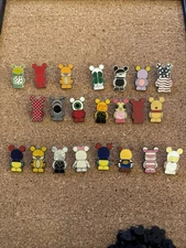 Disney Pin Trading Vinylmation Lot Of 22 What You See Is What You Get