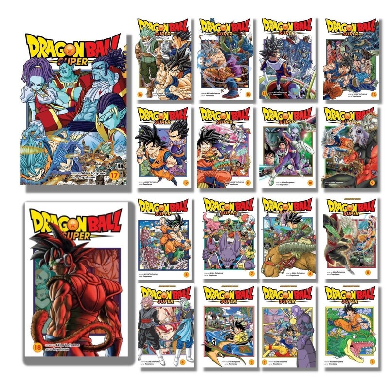 Dragon Ball Super Half or Full Set Volume 1-23 New Manga English Comic