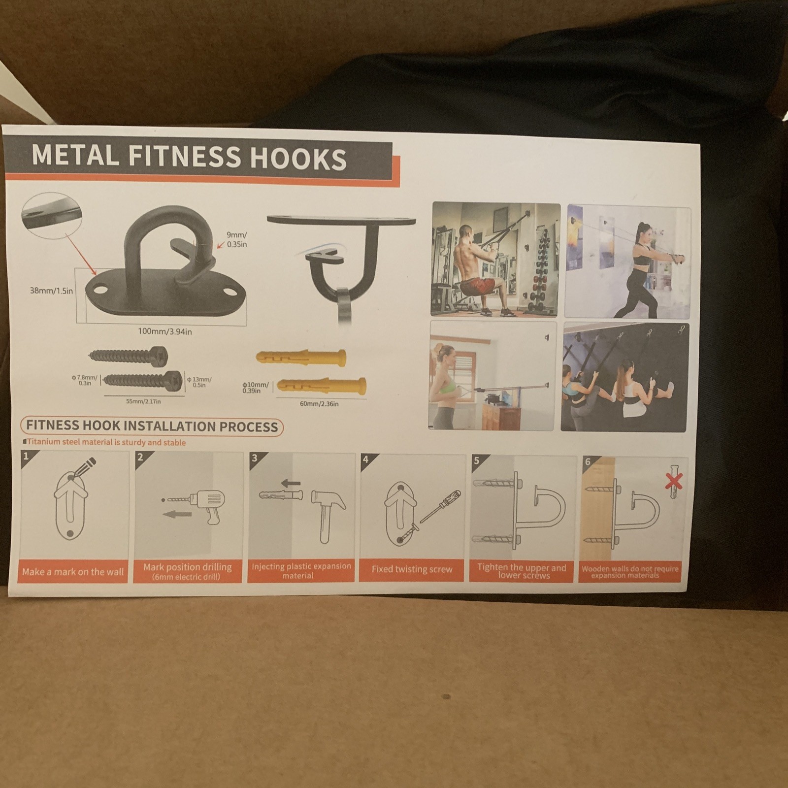 Wall Anchors Home Gym Exercise