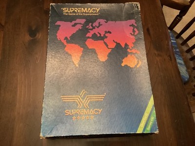 Supremacy 1980's boardgame with Middle Powers expansion