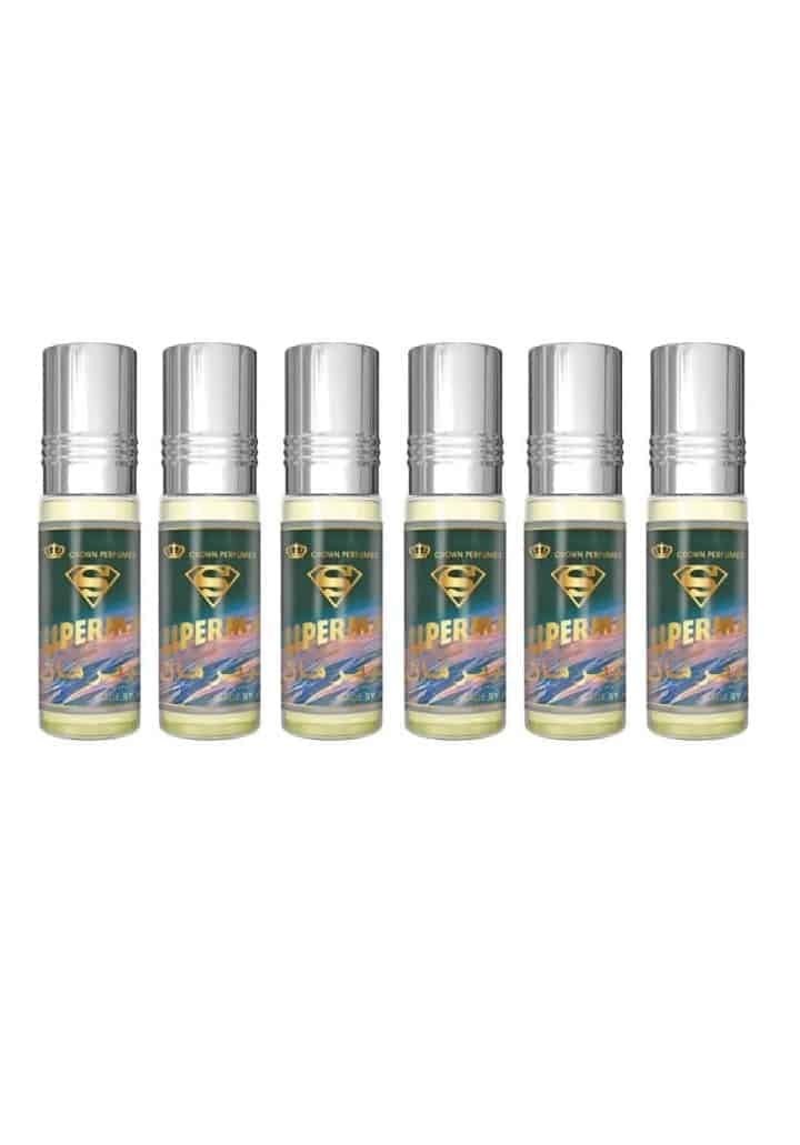 Huile parfumée Superman Al Rehab elixirs concentrés musc 6ml
