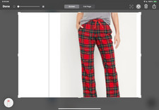 NWT Old Navy Mid-Rise Black Fair Isle Micro-Fleece Pajama Pants