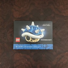 NEW LEGO Super Mario Kart Spiny Blue Shell (4...