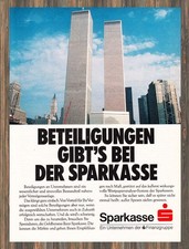 Sparkasse - Reklame Werbeanzeige Original-Werbung 1990 (3)
