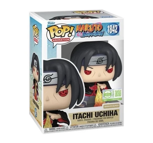 Funko Pop! Itachi Uchiha Fireball Jutsu Naruto #1842 LE 5000 With Protector