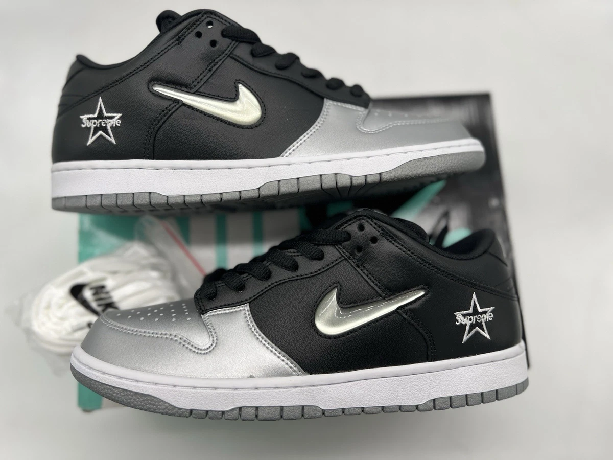 Nike Dunk Supreme Low Silver for Sale | Authenticity Guaranteed | eBay