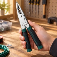 Wendezange Mit Zwei K&ouml;pfen, Rutschfeste Wendezange, Ergonomisches Handwerkzeug