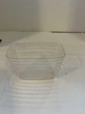 LONGABERGER INAUGURAL BASKET PROTECTOR #40517 5"Lx3.25"Hx2.5"D CLEAR PLASTIC