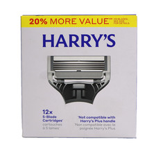 Harry's Men's Razor Blade Refills - 12 Cartridges