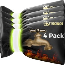 4 Pack Outdoor Faucet Covers for Winter Freeze Protection Hose Bib Covers for Wi